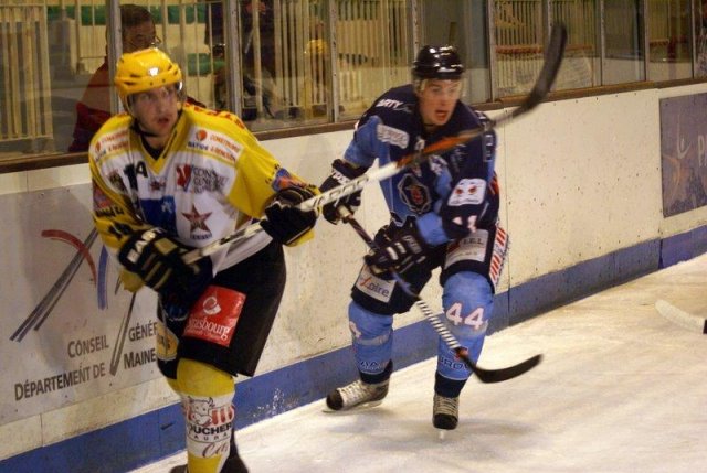 Photo hockey match Angers  - Strasbourg  le 03/10/2009