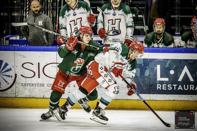 Photo hockey match Cergy-Pontoise - Anglet le 03/11/2023