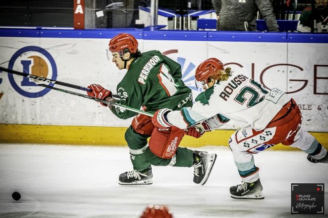 Photo hockey match Cergy-Pontoise - Anglet le 03/11/2023