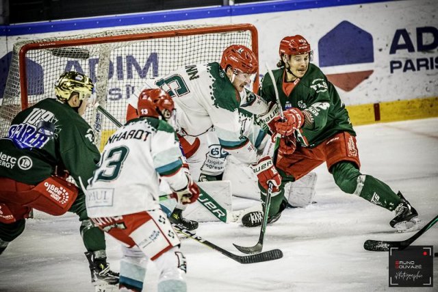 Photo hockey match Cergy-Pontoise - Anglet le 03/11/2023