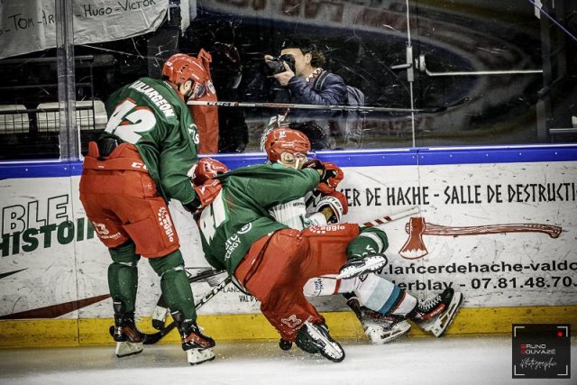 Photo hockey match Cergy-Pontoise - Anglet le 03/11/2023