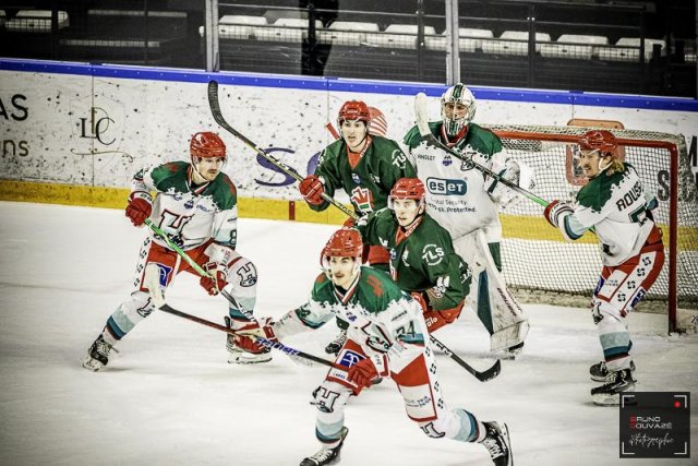 Photo hockey match Cergy-Pontoise - Anglet le 03/11/2023