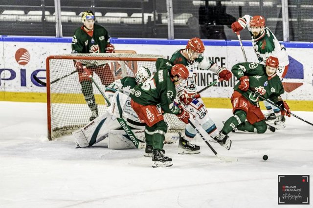 Photo hockey match Cergy-Pontoise - Anglet le 03/11/2023