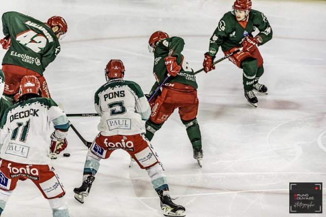 Photo hockey match Cergy-Pontoise - Anglet le 03/11/2023