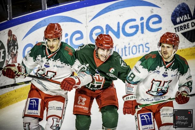 Photo hockey match Cergy-Pontoise - Anglet le 03/11/2023