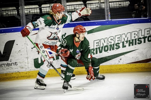 Photo hockey match Cergy-Pontoise - Anglet le 03/11/2023