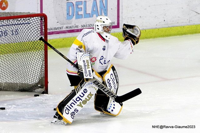 Photo hockey match Nice - Rouen le 03/11/2023