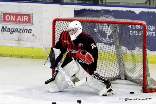 Photo hockey match Nice - Rouen le 03/11/2023