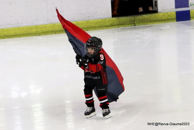 Photo hockey match Nice - Rouen le 03/11/2023