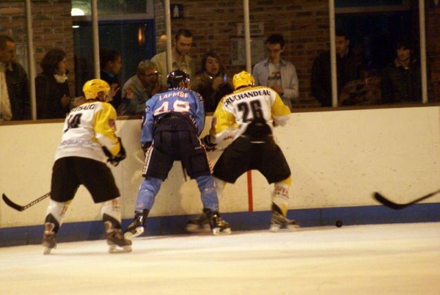 Photo hockey match Angers  - Strasbourg  le 03/10/2009