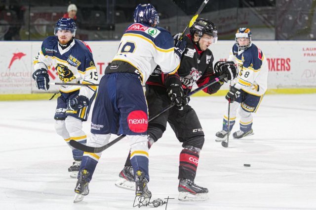 Photo hockey match Bordeaux Mineur - Villard de Lans U20 le 29/10/2023