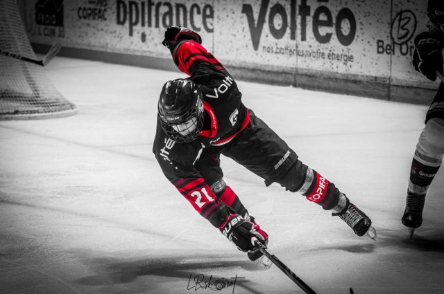 Photo hockey match Bordeaux Mineur - Villard de Lans U20 le 29/10/2023