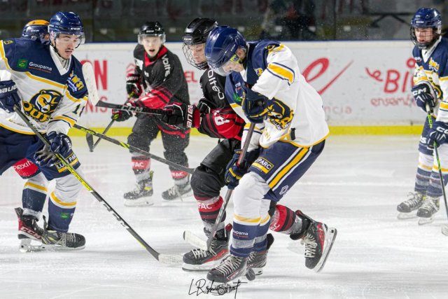 Photo hockey match Bordeaux Mineur - Villard de Lans U20 le 29/10/2023