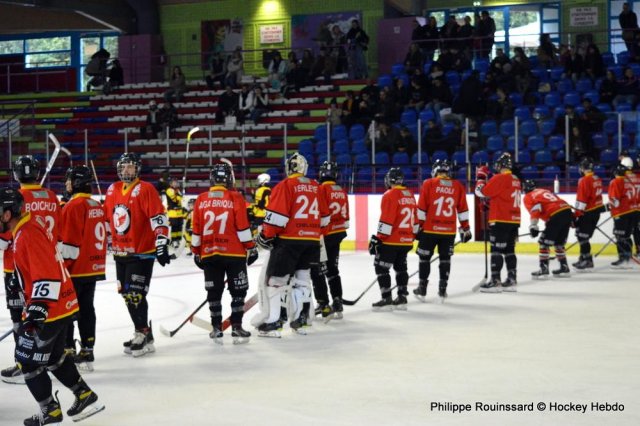 Photo hockey match Besançon - Toulon le 05/11/2023
