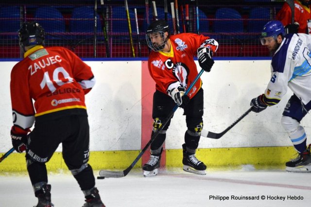 Photo hockey match Besançon - Toulon le 05/11/2023