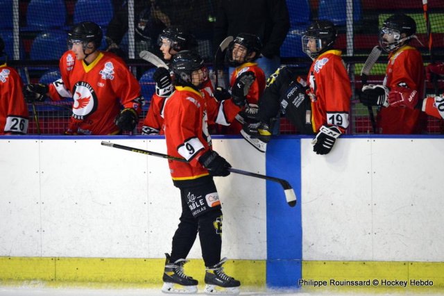Photo hockey match Besançon - Toulon le 05/11/2023