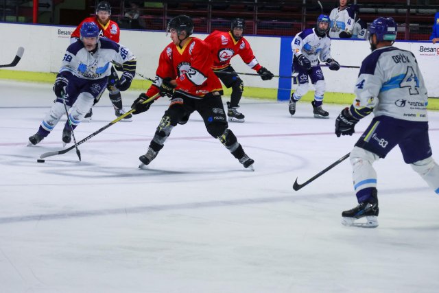 Photo hockey match Besançon - Toulon le 05/11/2023
