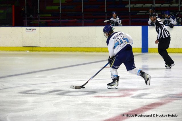 Photo hockey match Besançon - Toulon le 05/11/2023