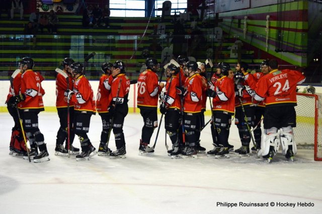 Photo hockey match Besançon - Toulon le 05/11/2023