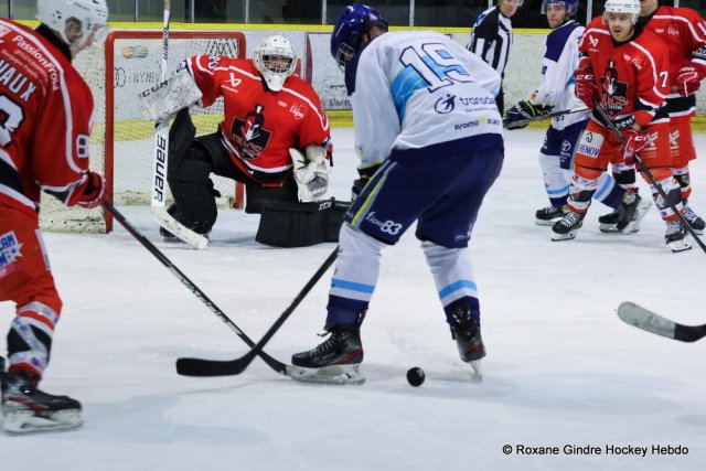 Photo hockey match Dijon  - Toulon le 04/11/2023