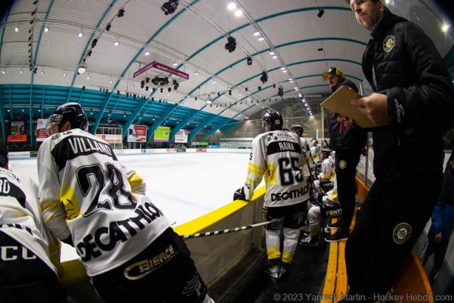 Photo hockey match Clermont-Ferrand - Roanne le 04/11/2023