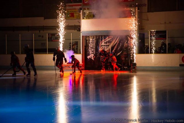 Photo hockey match Clermont-Ferrand - Roanne le 04/11/2023
