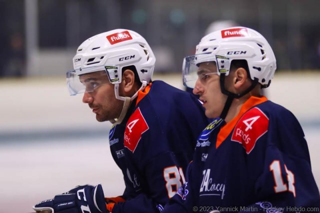 Photo hockey match Clermont-Ferrand - Roanne le 04/11/2023