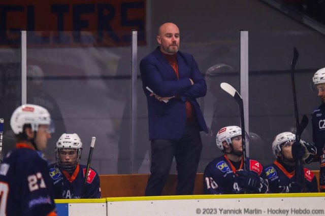 Photo hockey match Clermont-Ferrand - Roanne le 04/11/2023