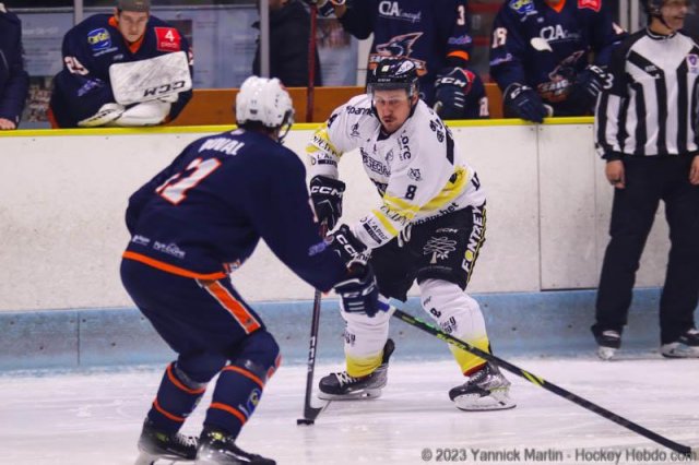 Photo hockey match Clermont-Ferrand - Roanne le 04/11/2023