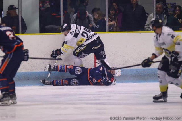 Photo hockey match Clermont-Ferrand - Roanne le 04/11/2023