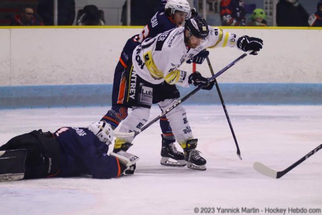 Photo hockey match Clermont-Ferrand - Roanne le 04/11/2023