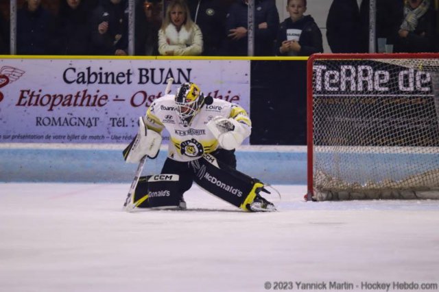Photo hockey match Clermont-Ferrand - Roanne le 04/11/2023