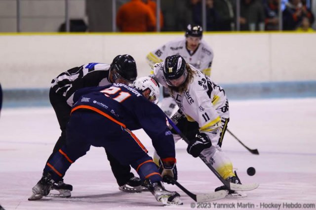 Photo hockey match Clermont-Ferrand - Roanne le 04/11/2023