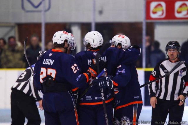 Photo hockey match Clermont-Ferrand - Roanne le 04/11/2023