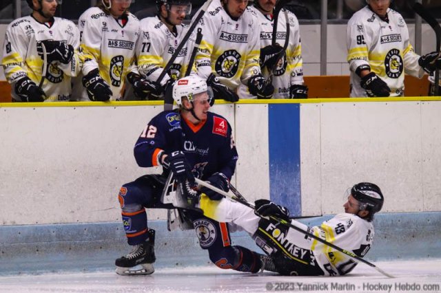 Photo hockey match Clermont-Ferrand - Roanne le 04/11/2023