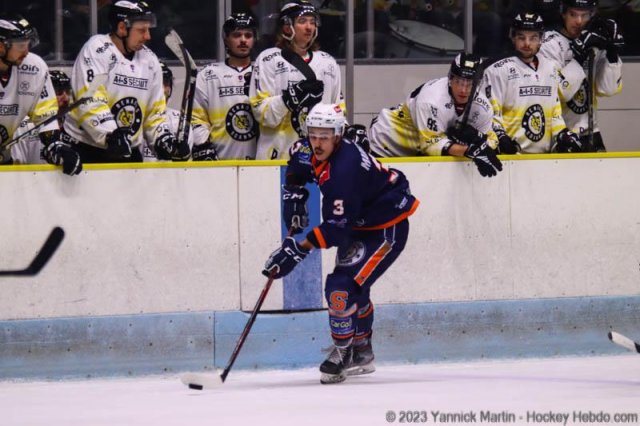 Photo hockey match Clermont-Ferrand - Roanne le 04/11/2023