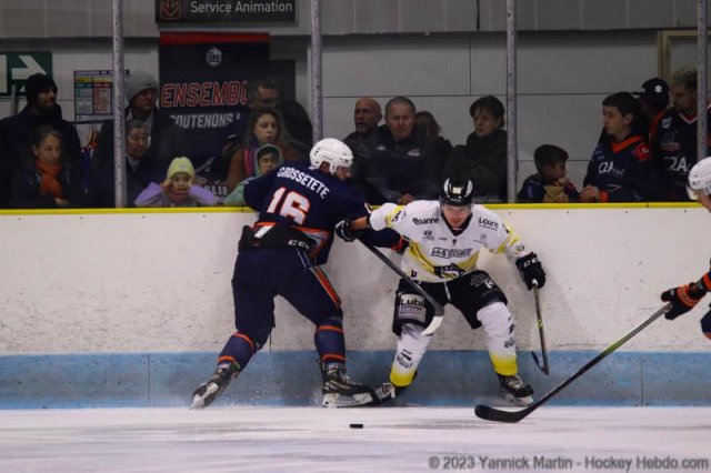 Photo hockey match Clermont-Ferrand - Roanne le 04/11/2023