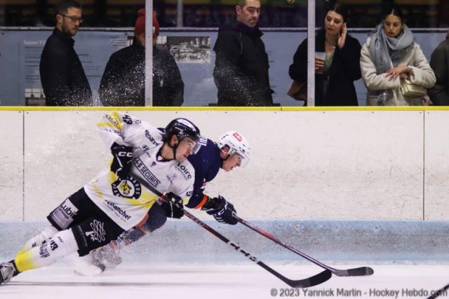 Photo hockey match Clermont-Ferrand - Roanne le 04/11/2023