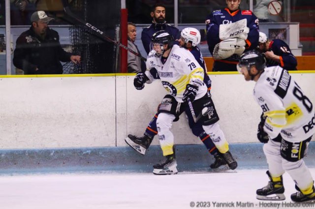 Photo hockey match Clermont-Ferrand - Roanne le 04/11/2023