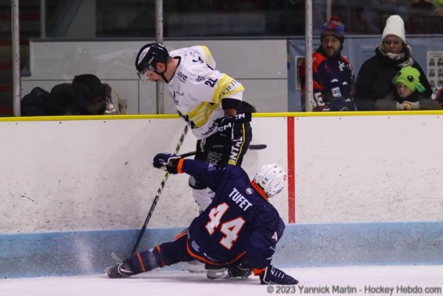 Photo hockey match Clermont-Ferrand - Roanne le 04/11/2023