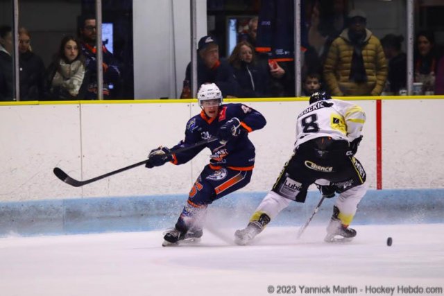 Photo hockey match Clermont-Ferrand - Roanne le 04/11/2023
