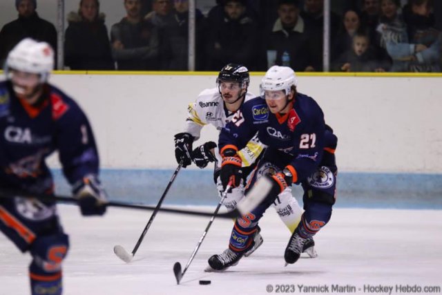 Photo hockey match Clermont-Ferrand - Roanne le 04/11/2023