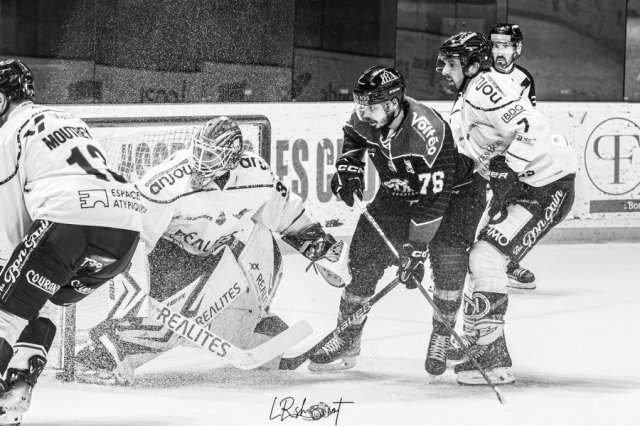 Photo hockey match Bordeaux - Angers  le 03/11/2023