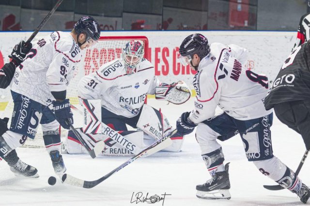 Photo hockey match Bordeaux - Angers  le 03/11/2023