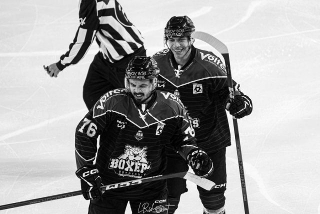 Photo hockey match Bordeaux - Angers  le 03/11/2023