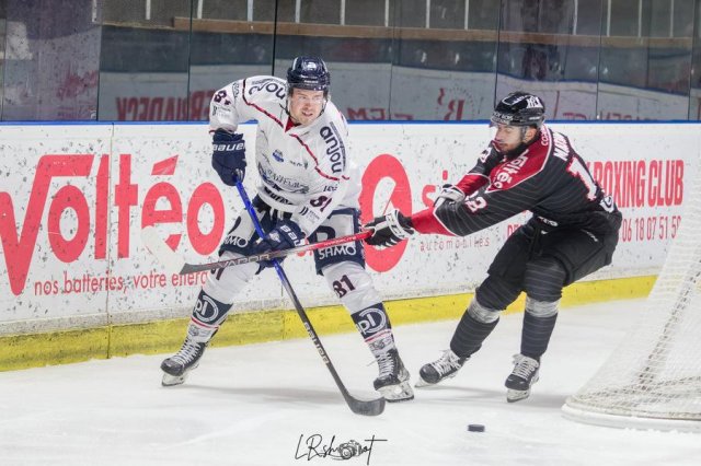 Photo hockey match Bordeaux - Angers  le 03/11/2023