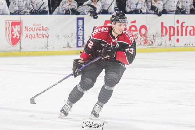Photo hockey match Bordeaux - Angers  le 03/11/2023