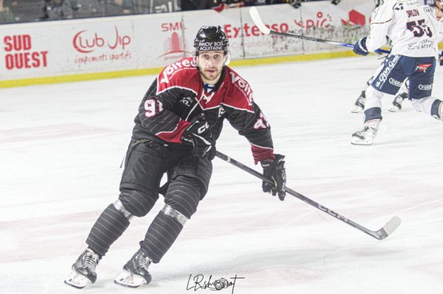 Photo hockey match Bordeaux - Angers  le 03/11/2023