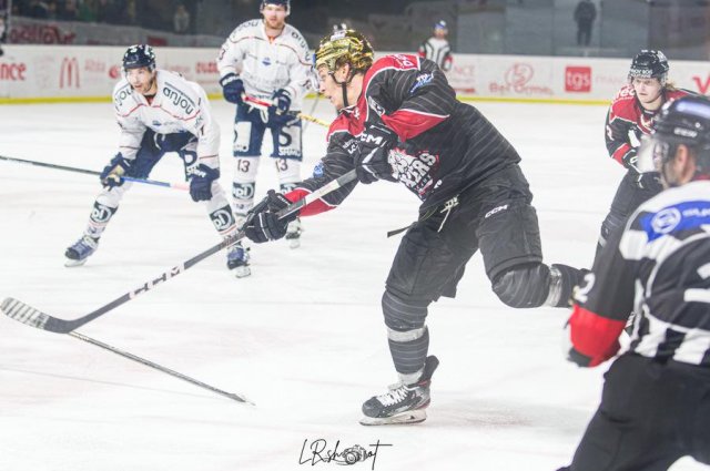 Photo hockey match Bordeaux - Angers  le 03/11/2023