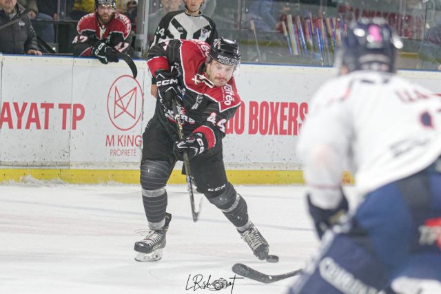 Photo hockey match Bordeaux - Angers  le 03/11/2023